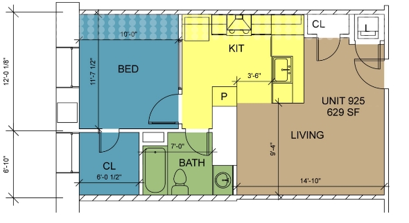 Floorplan - 8th and Main