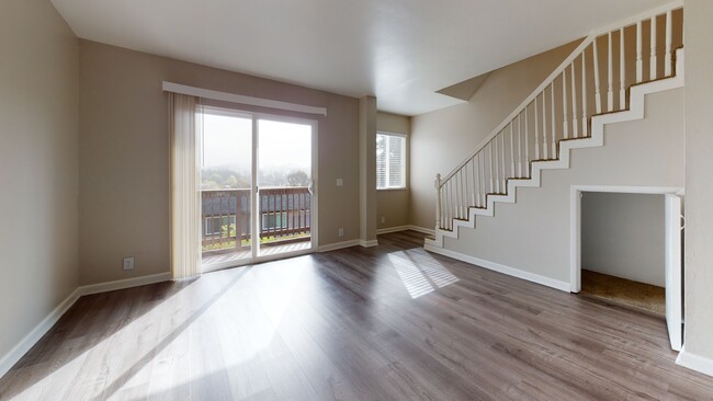 Living Area - The Ridge Townhomes