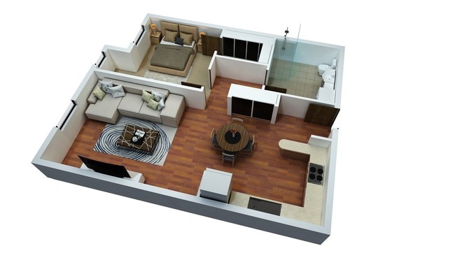 Floorplan - ValleyHigh Flats