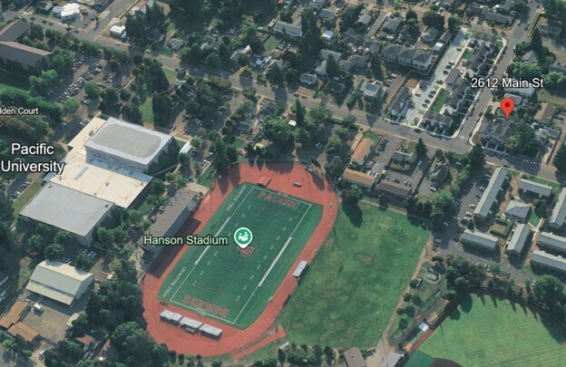 Close proximity to campus - 2612 Main St