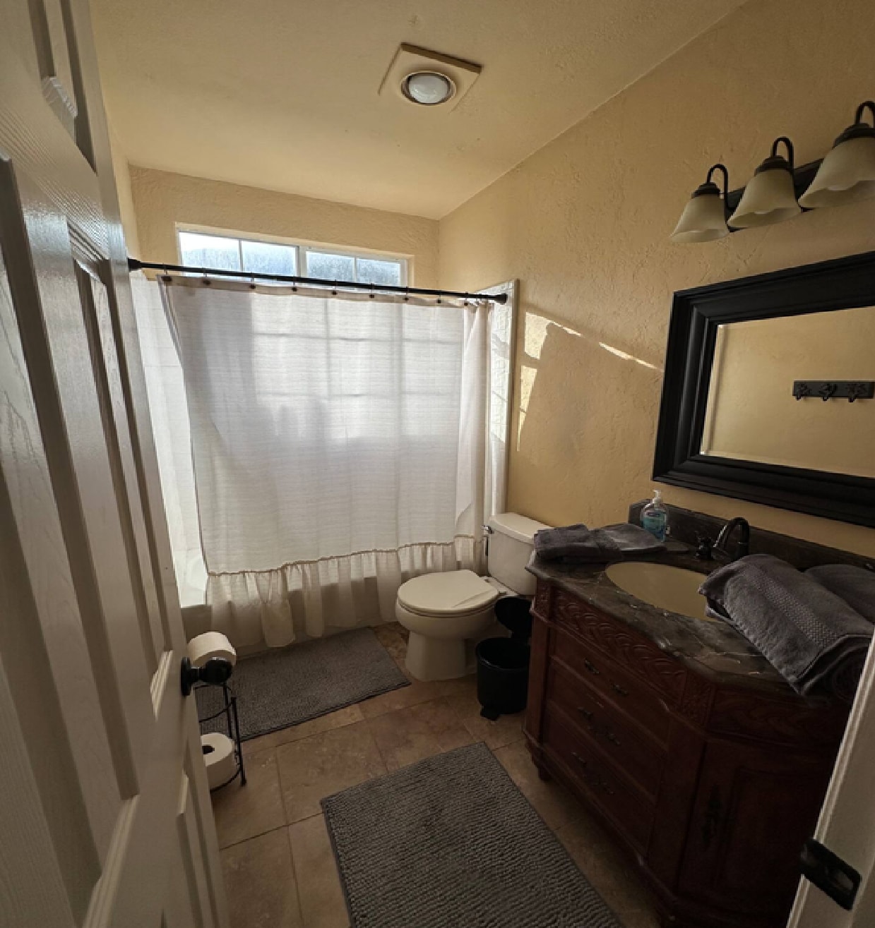 Enjoy the comfort and convenience of a private queen suite located on the first floor - 10913 Alexandria Dr