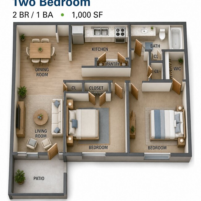 Floorplan - The Woods at Southlake