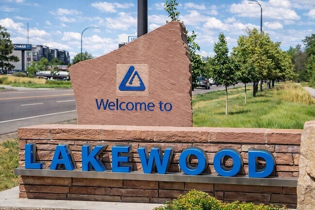 Lakewood City Sign - Cottages on Vance