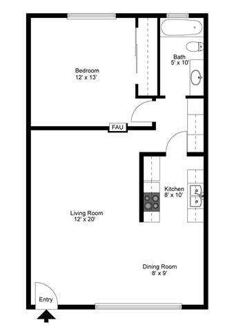 Floorplan - Casa De Portola Apartments