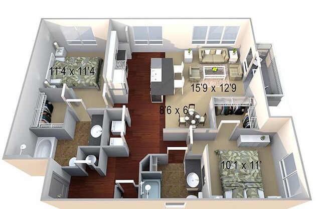 Floorplan - Walton Westside