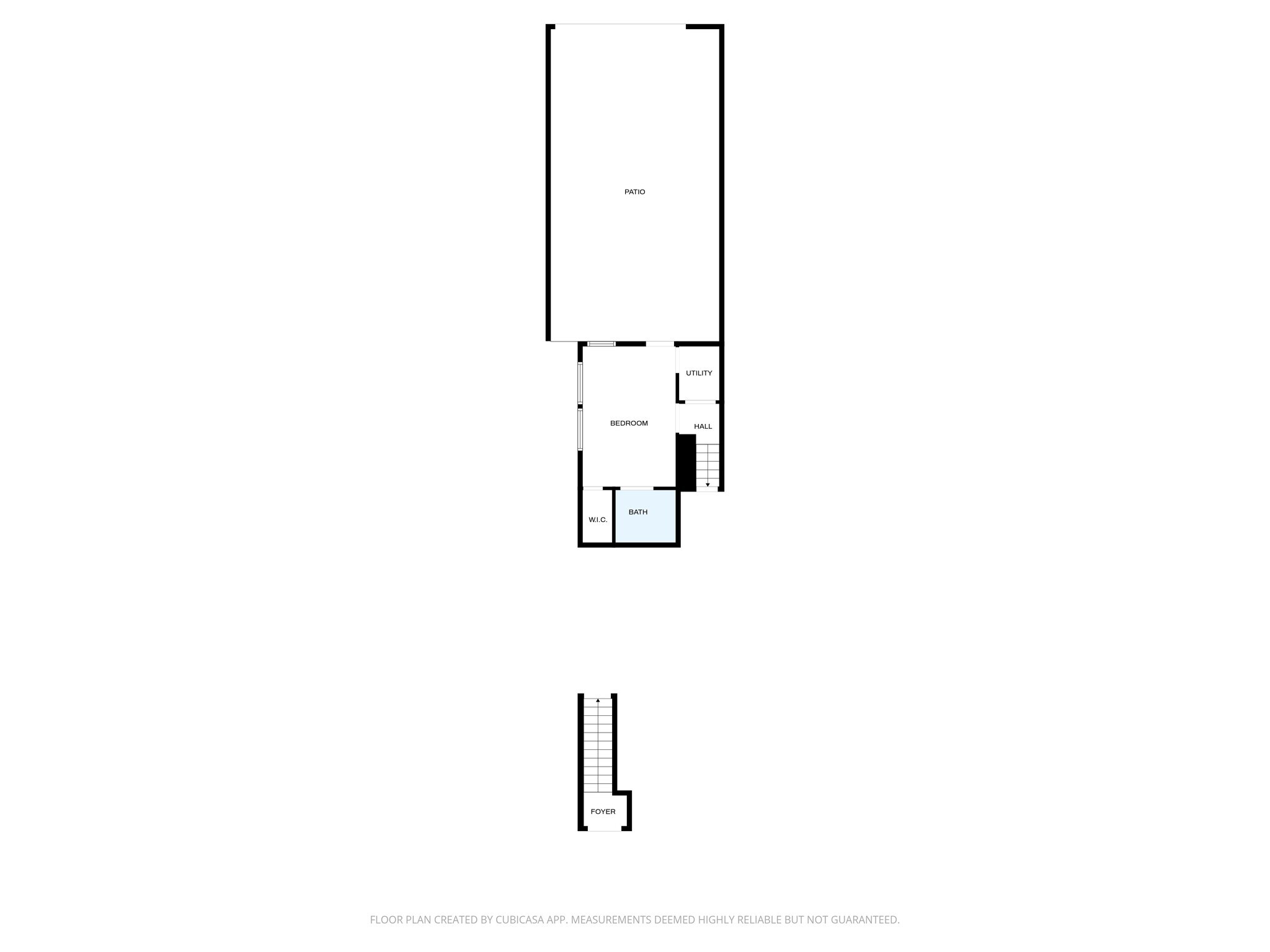 Ground level that walks out to back patio/parking. - 811 E St SE