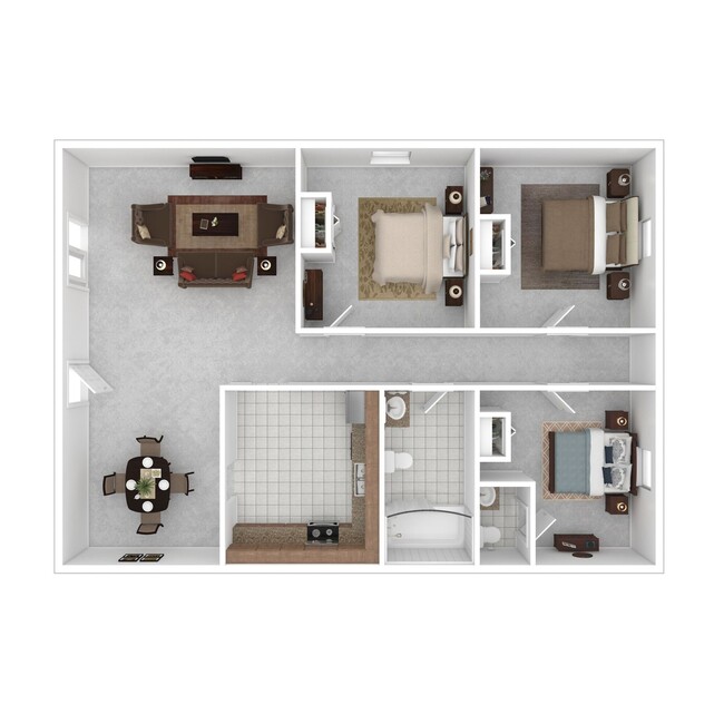 Floorplan - Harrison Point Apartments