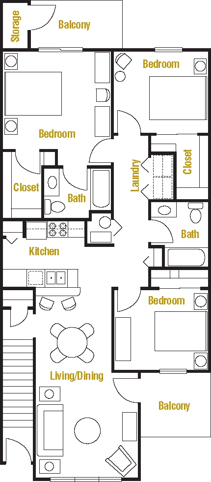 3BR/2BA - Lakes of Georgetown