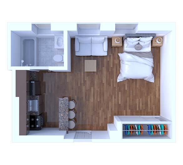 Floorplan - The Victorian Apartments