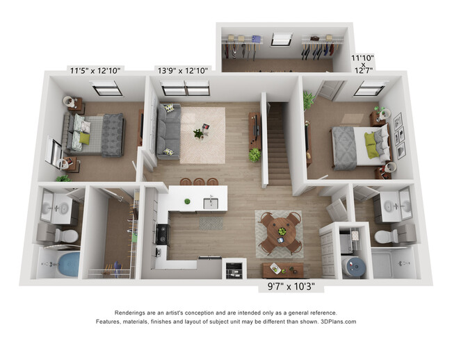 Floorplan - Emerson Wells Branch