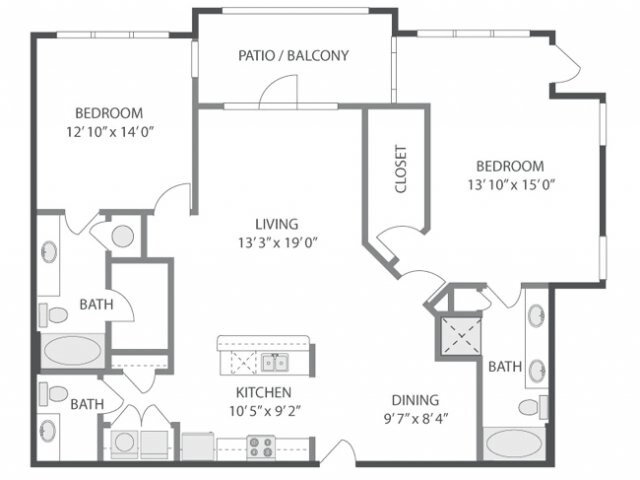 Floorplan - AMLI Quadrangle