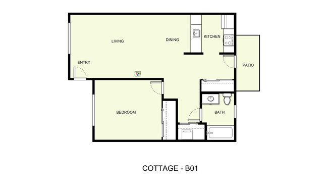 Floorplan - Oxmoor Lodge Independent Senior Living