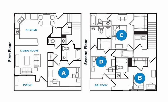 The Tradition - 4 Bed - 4.5 Bath - The Heights at College Station - Historical Access
