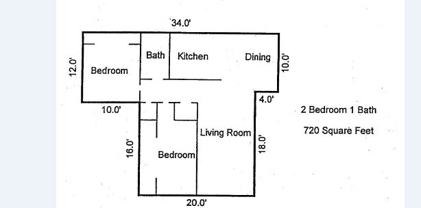 2BR/1BA - Churchill Village