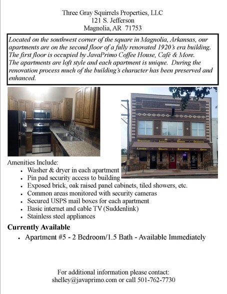 Additional Details - 121 S Jefferson St