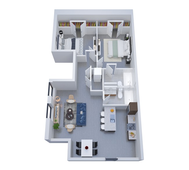 Floorplan - Peanut Factory Flats