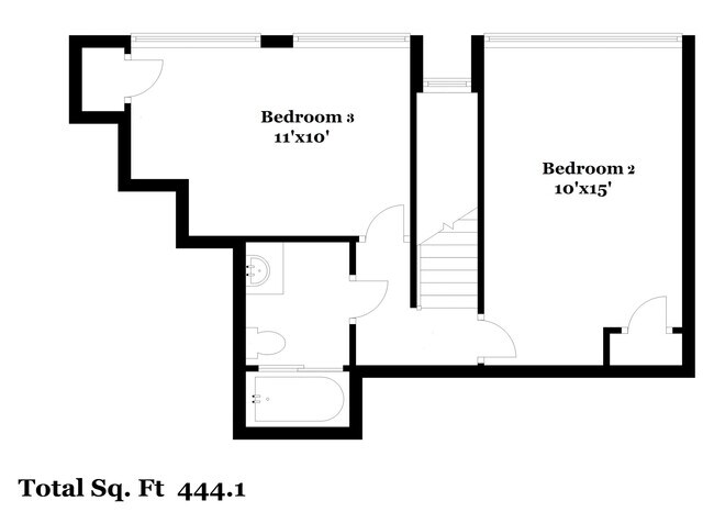 B - Second Floor - 1315 Hill St