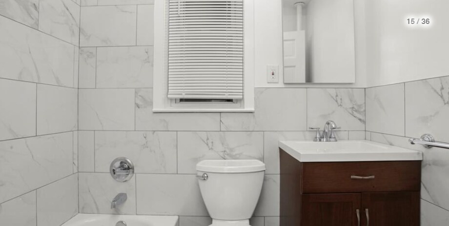 Marble Tiling Bathroom - 167 Delancey Plz