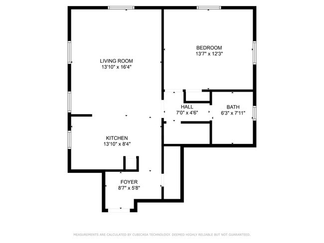 Floorplan - Bradley Apartments
