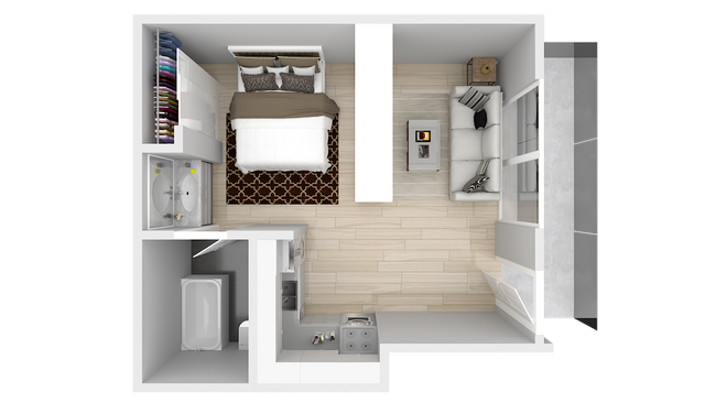 Studio - Bolero Apartments
