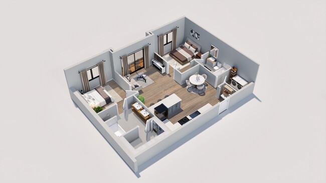 Floorplan - Creek Town Flats