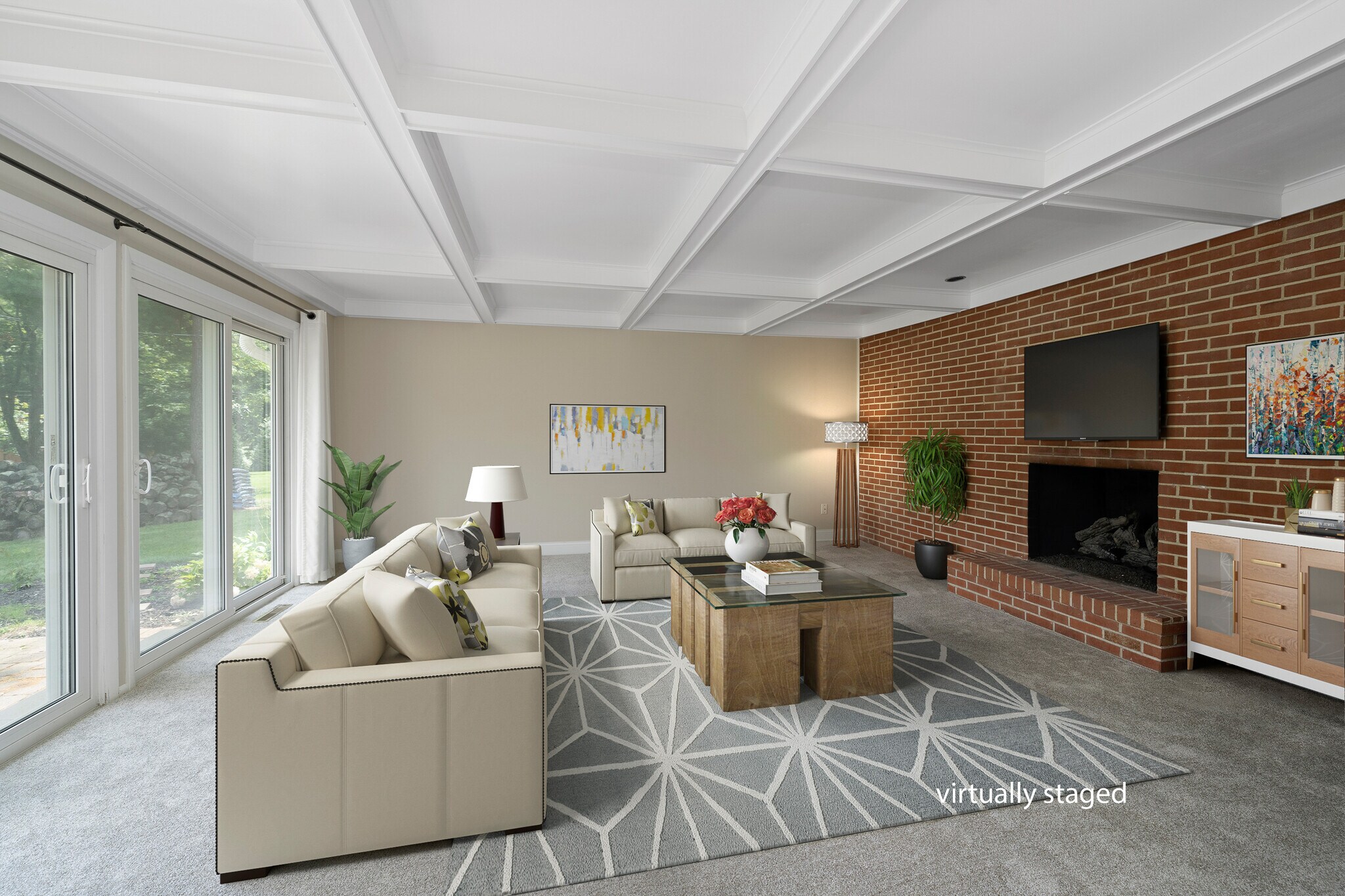 Virtually staged - 6744 Merwin Pl