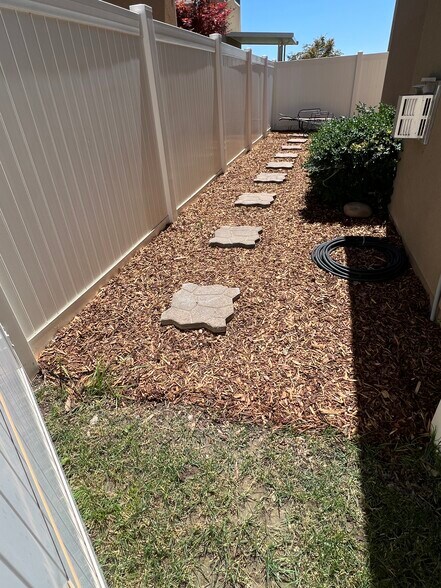 Backyard/side yard - 1411 E 6175 S
