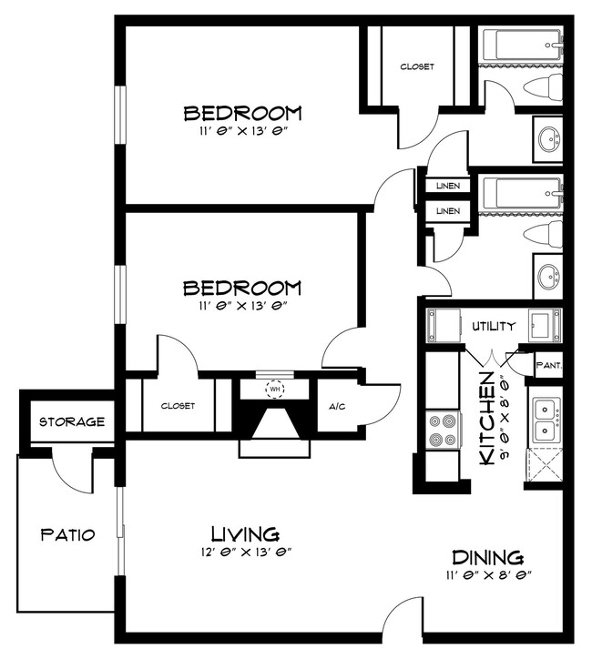 Floorplan - Cannongate Apartments