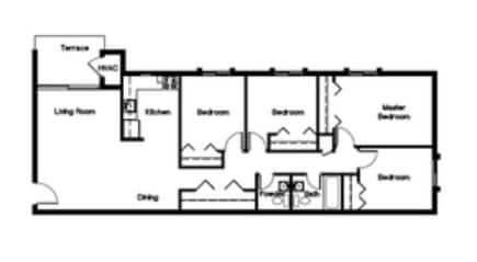4BR/1.5BA - The Glens at Reed Station