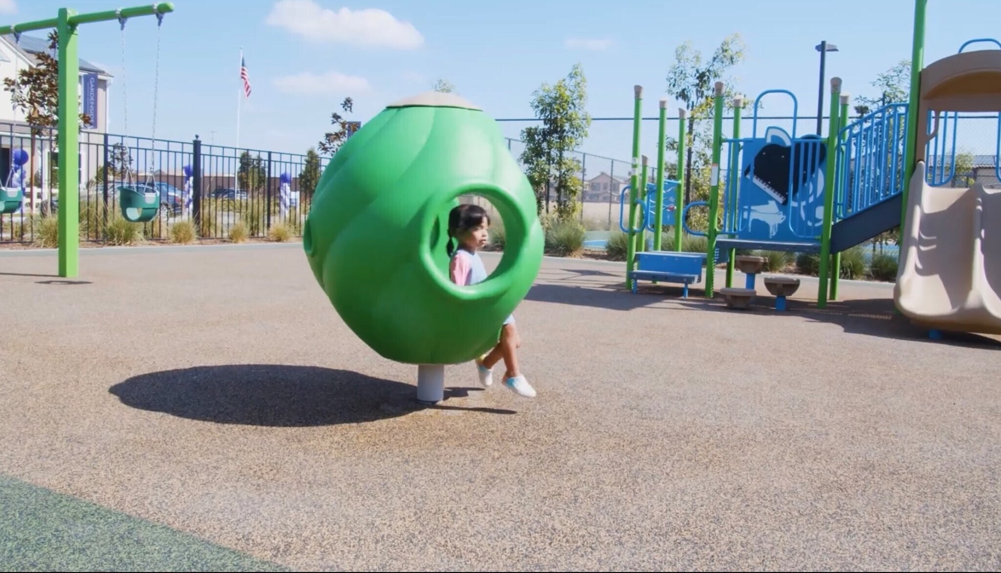 Amazing playground! - 7566 Channel View St