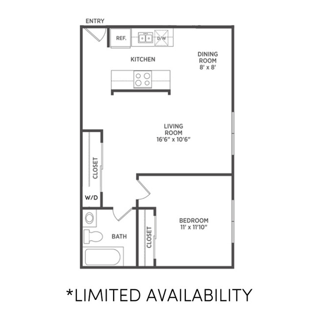 Floorplan - Woodbrook Village Apartments