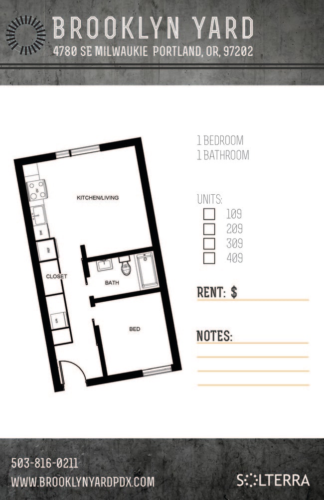 Floorplan - Brooklyn Yard