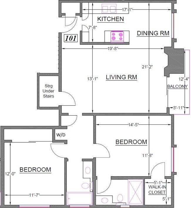 Floorplan - The Hudson
