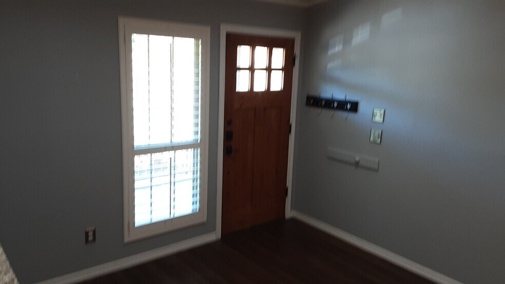 Beautiful solid wood entry. - 3641 Bryce Ave