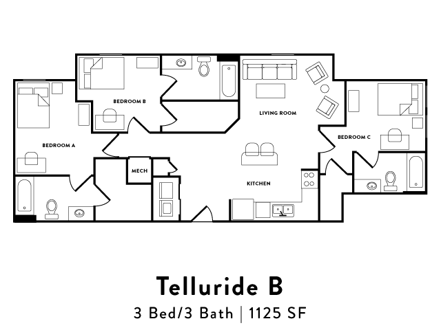 Floorplan - Point at Ames