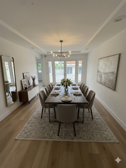 dinning room - 244 S Almont Dr