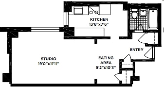 Studio - 178  Clinton Street