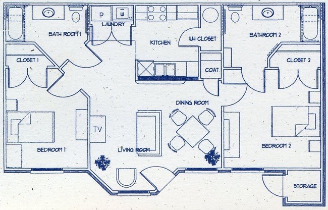 2BR/2BA - Springdale Estates Apartments