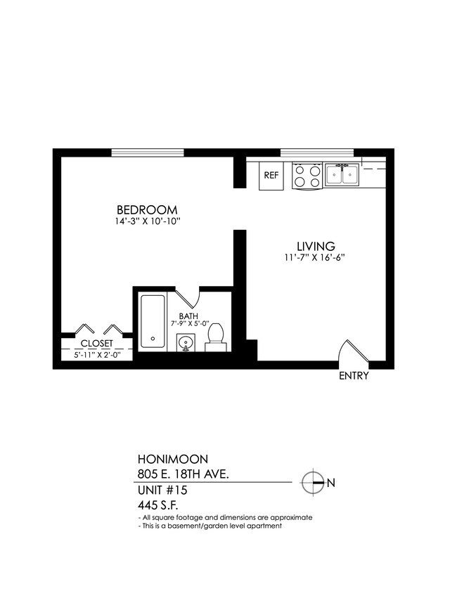 Floorplan - The Honimoon