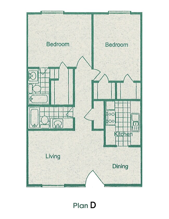 Floorplan - Amherst Apartments