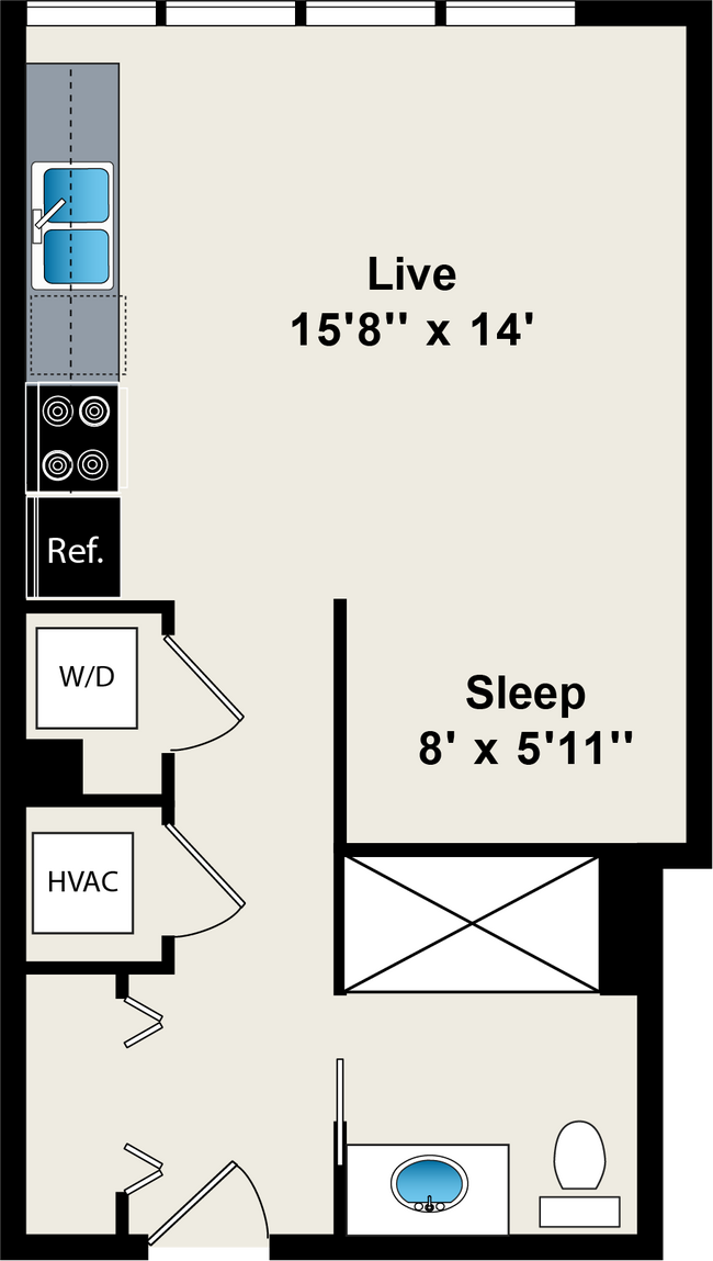 Floorplan - Reside on Green Street