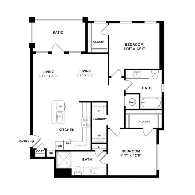 Floorplan - Cortland Wren Northlake Phase II