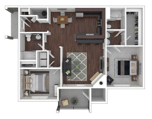 Floorplan - Kipling Commons