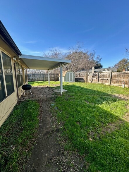 Patio Cover Added - 516 Mustang Drive