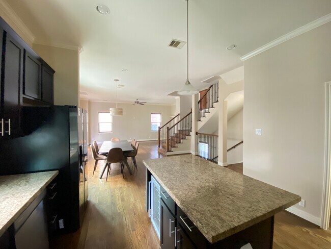 Kitchen View Into Open Space - 921 W 24th St
