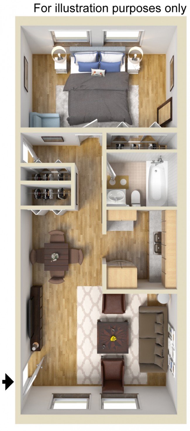 Floorplan - Coppermine Village