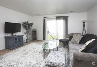 2BR - Family Room - Spring Creek Townhomes