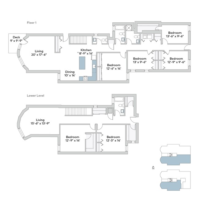 Floorplan - 5487-5491 S. Hyde Park Boulevard