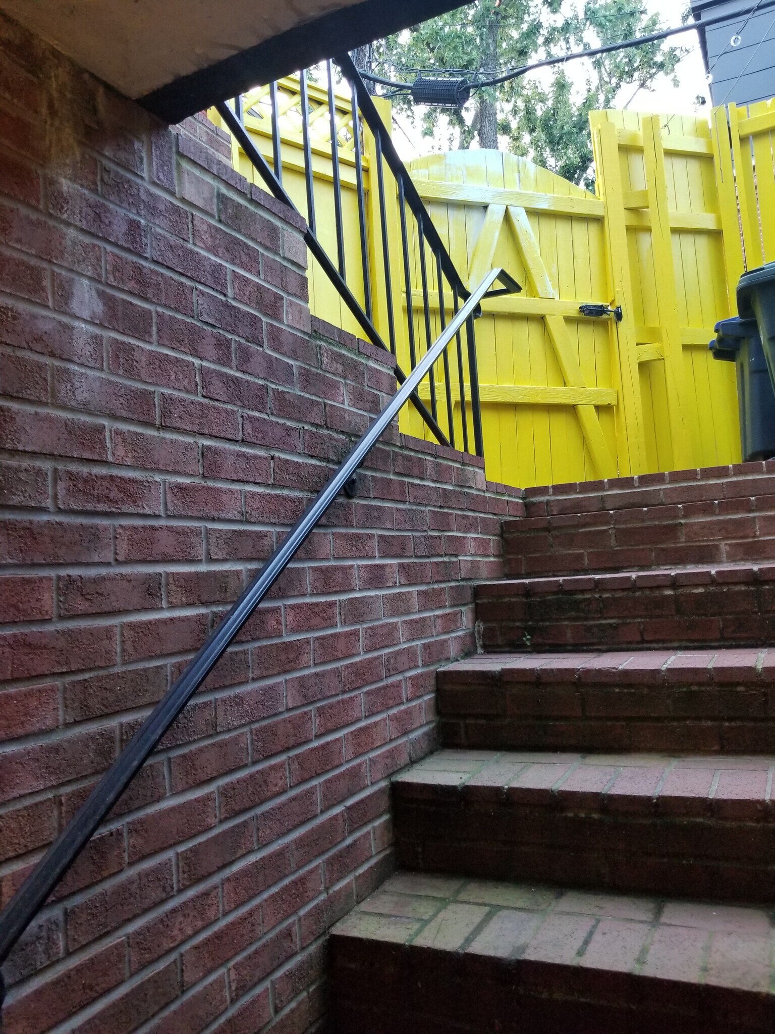 entrance to backyard and exit to a beautiful alley - 1023 Columbia Rd NW