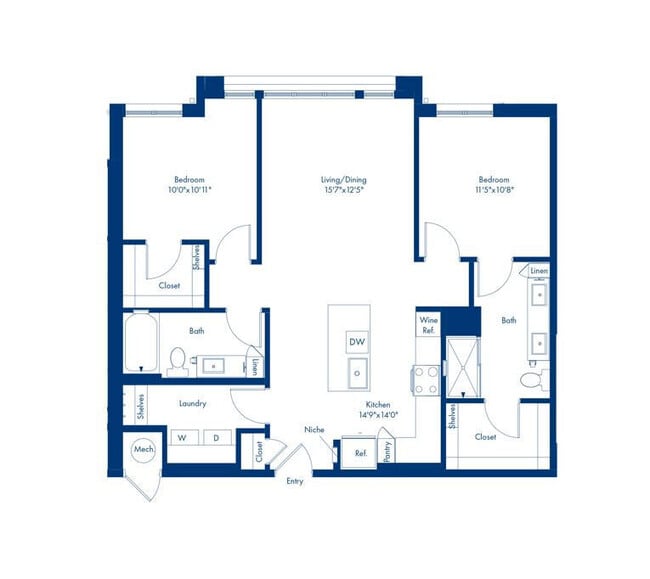 Floorplan - Camden Durham